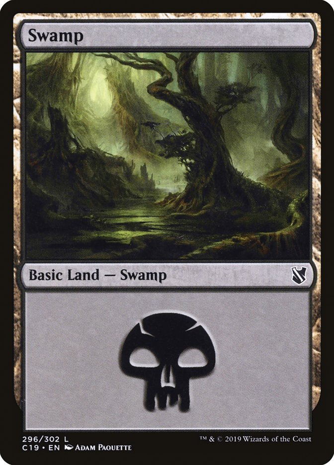 Swamp (Commander 2019 #296)