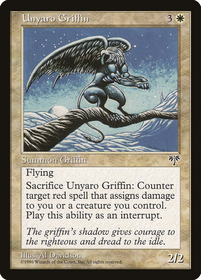 Unyaro Griffin (Mirage #44)