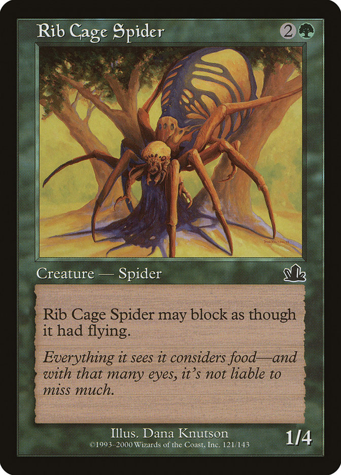 Rib Cage Spider (Prophecy #121)