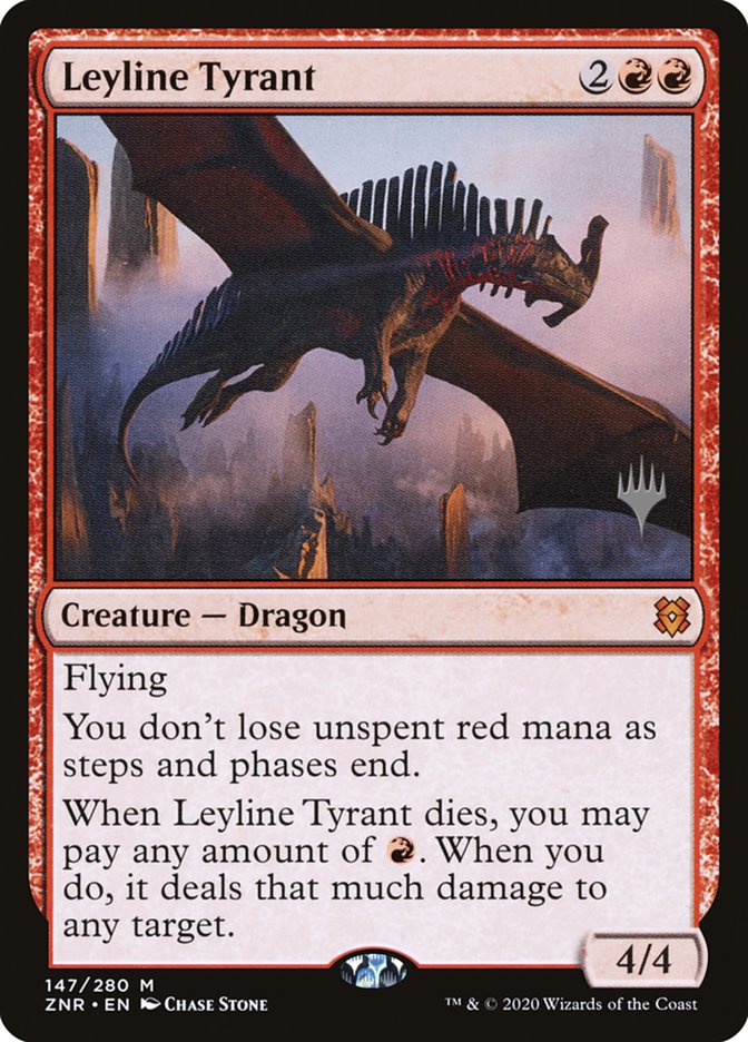 Leyline Tyrant (Zendikar Rising Promos #147p)