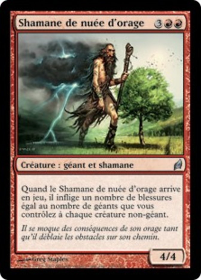 Thundercloud Shaman (Lorwyn #195)