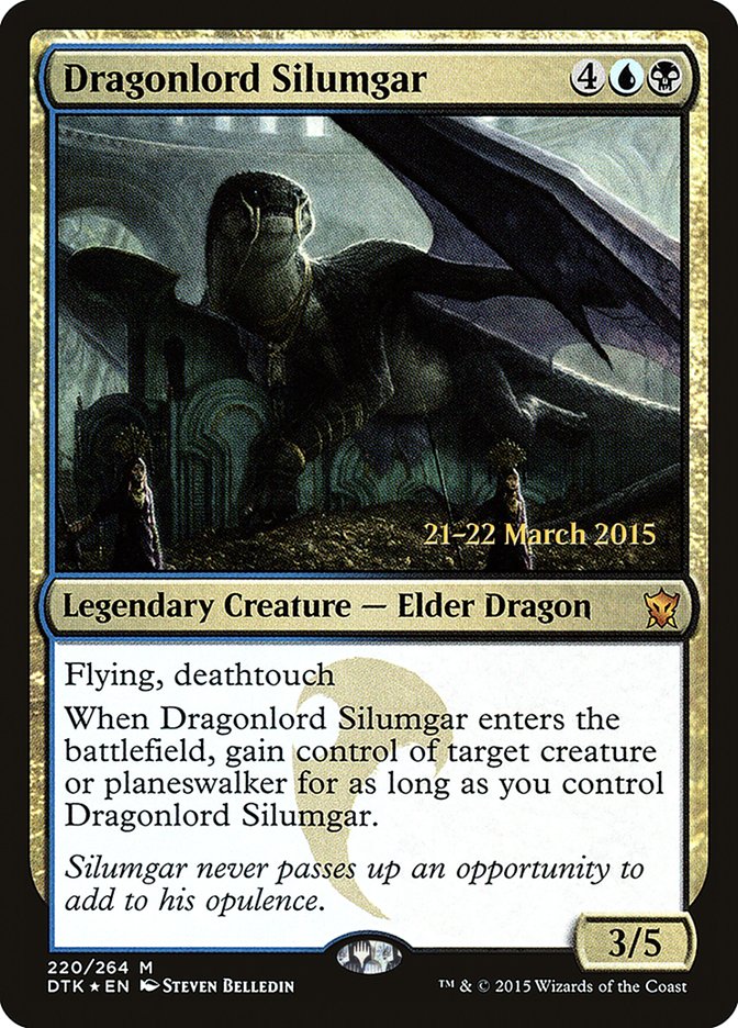 Dragonlord Silumgar (Dragons of Tarkir Promos #220s)