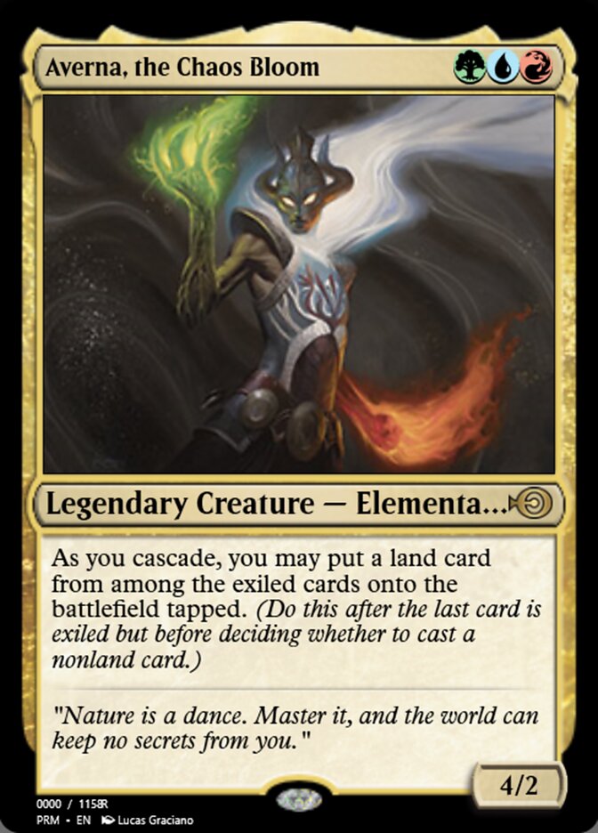 Averna, the Chaos Bloom (Magic Online Promos #86330)