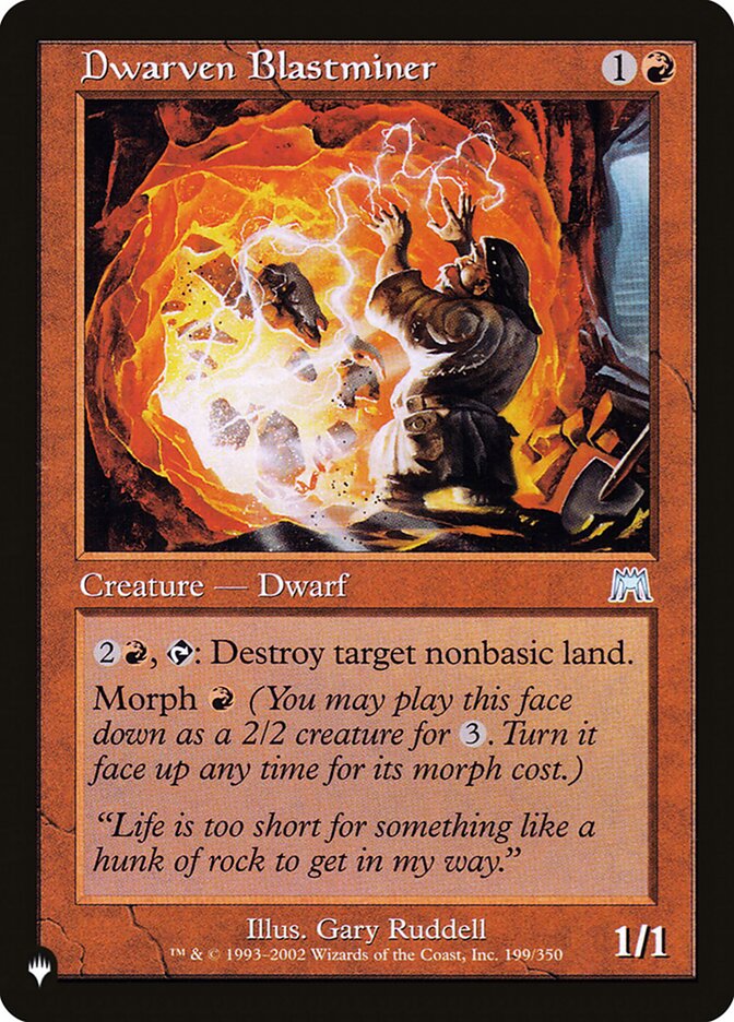 Dwarven Blastminer (The List #ONS-199)