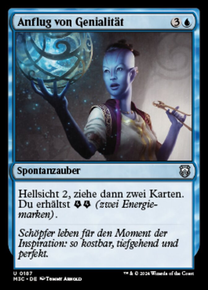 Glimmer of Genius (Modern Horizons 3 Commander #187)