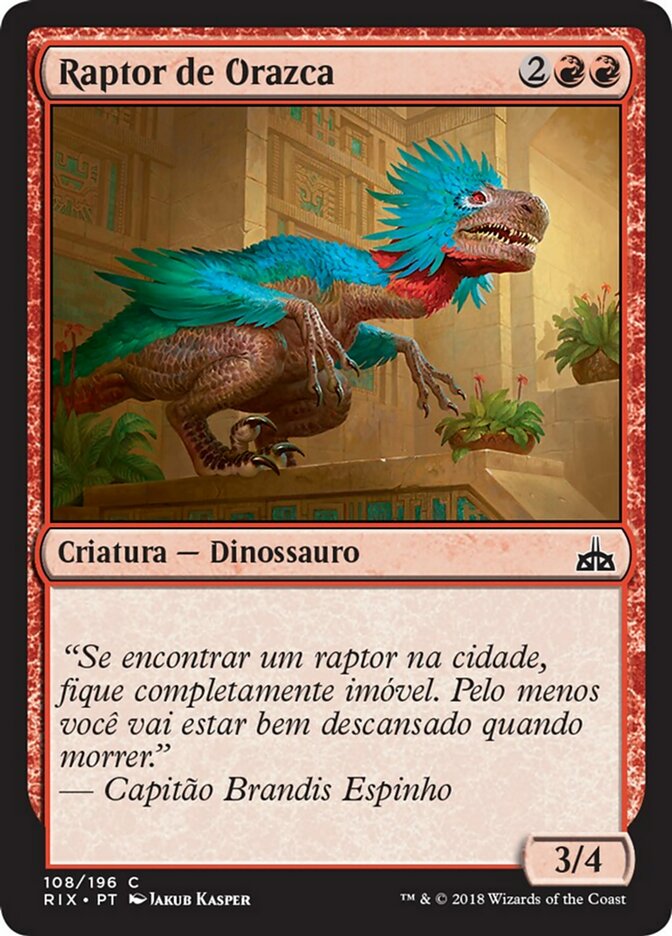 Orazca Raptor (Rivals of Ixalan #108)