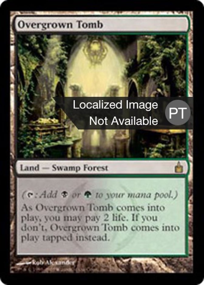 Overgrown Tomb (Ravnica: City of Guilds #279)