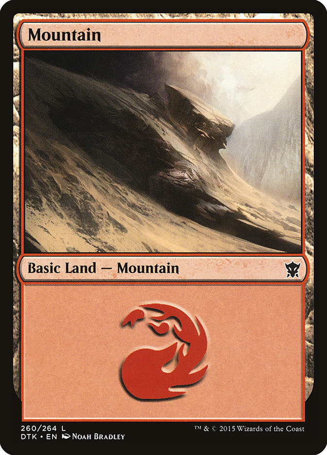 Mountain (Dragons of Tarkir #260)