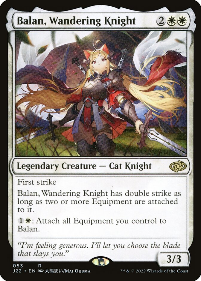 Balan, Wandering Knight (Jumpstart 2022 #53)