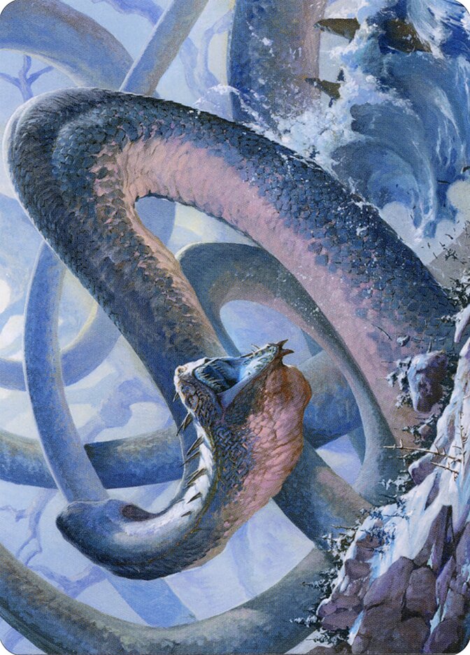 Koma, Cosmos Serpent // Koma, Cosmos Serpent (Kaldheim Art Series #60)