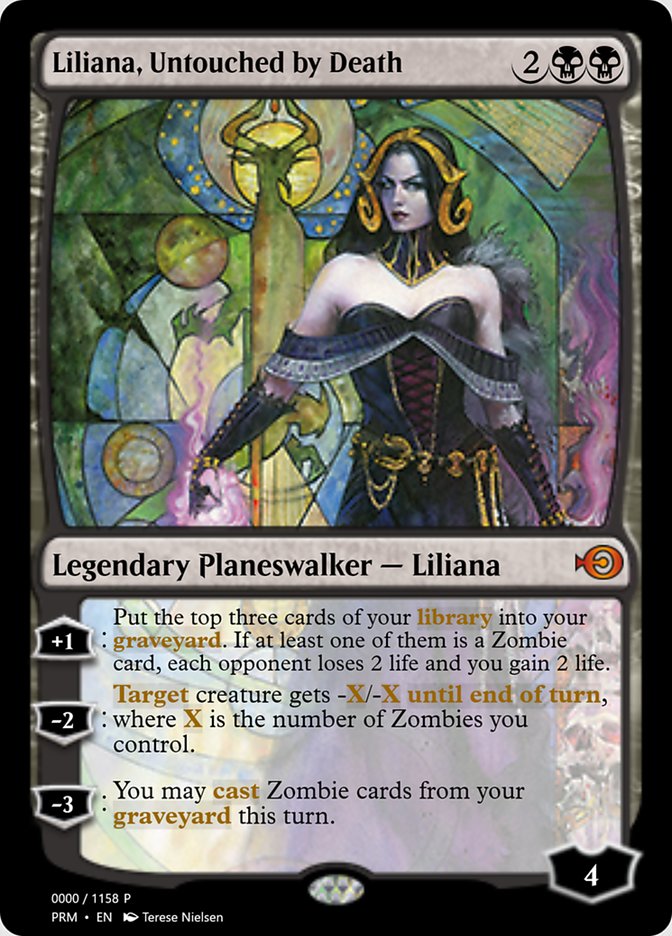 Liliana, Untouched by Death (Magic Online Promos #70938)