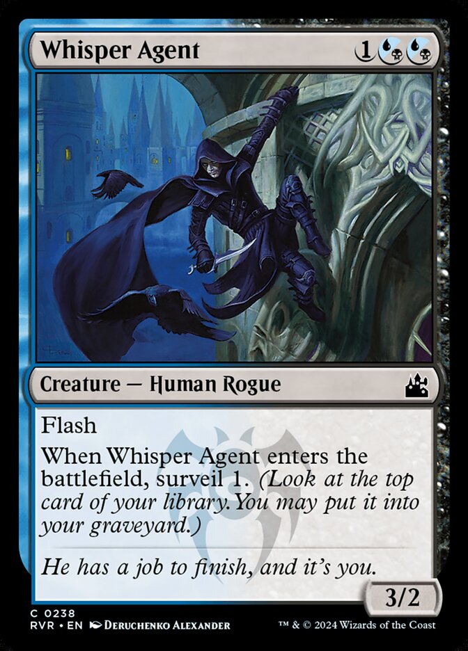 Whisper Agent (Ravnica Remastered #238)