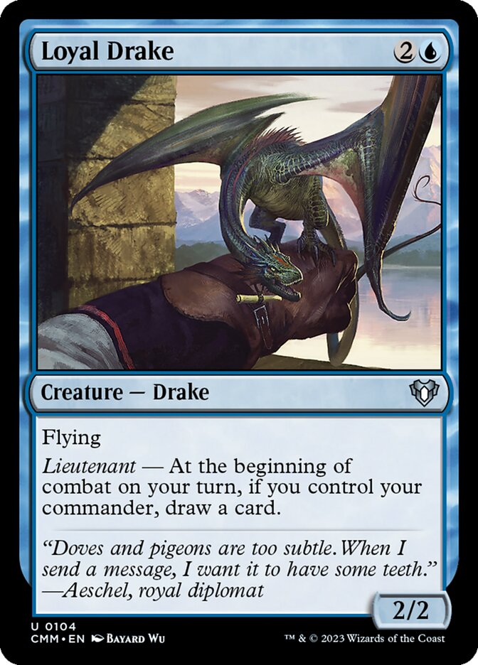 Loyal Drake (Commander Masters #104)