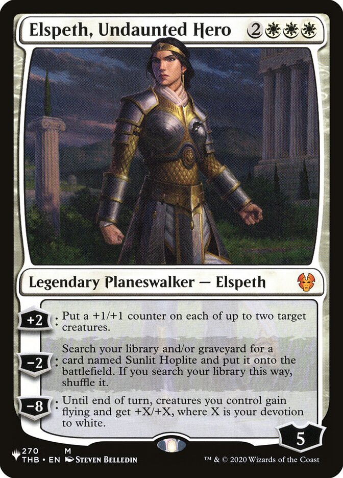 Elspeth, Undaunted Hero (The List #THB-270)