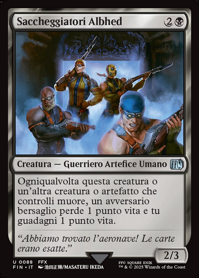 Saccheggiatori Albhed