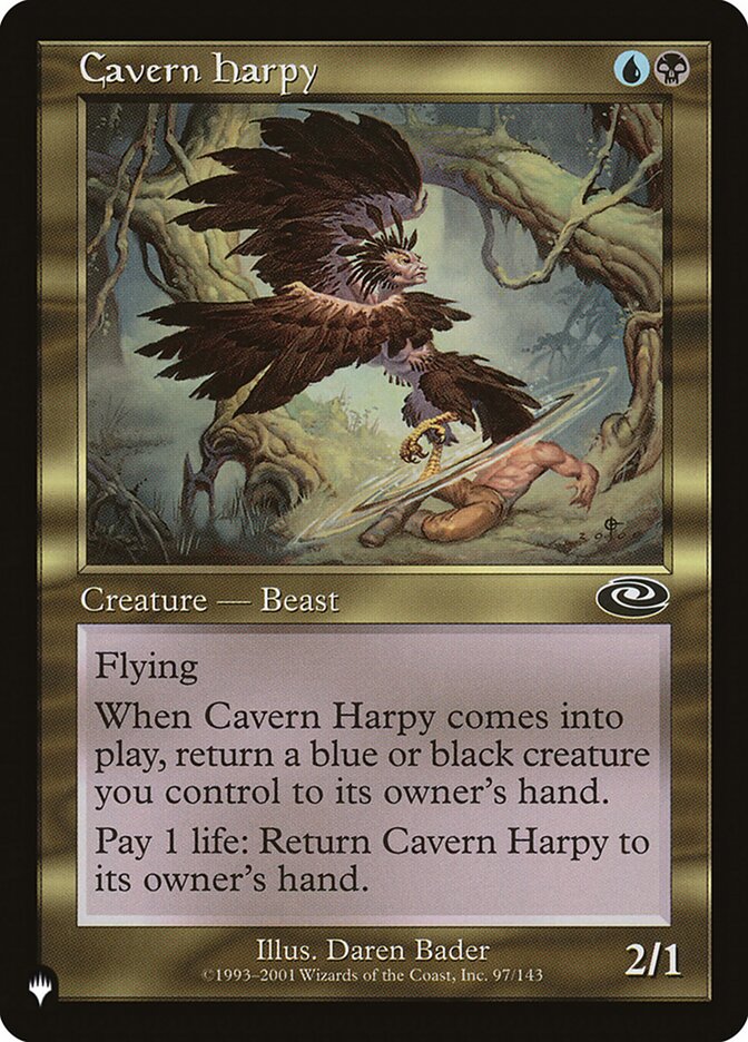 Cavern Harpy (The List #PLS-97)