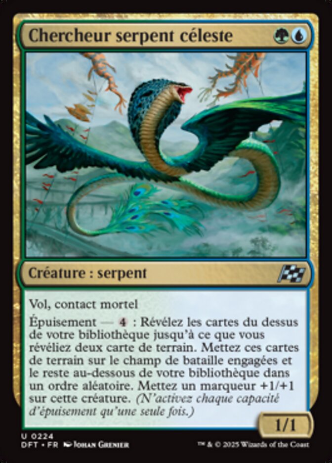 Chercheur serpent céleste