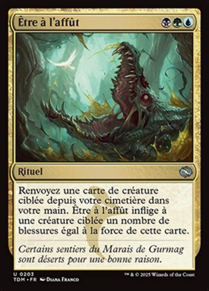 Être à l'affût