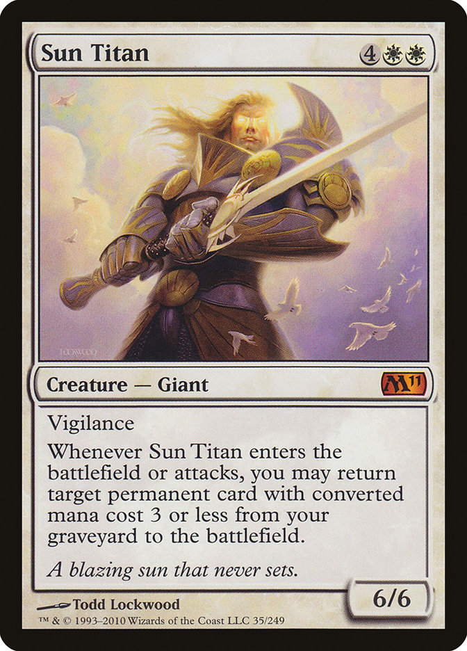 Sun Titan (Magic 2011 #35)