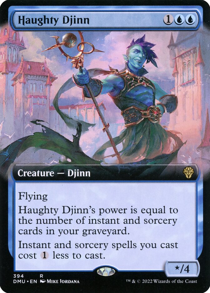 Haughty Djinn · Dominaria United (DMU) #394 · Scryfall Magic: The 