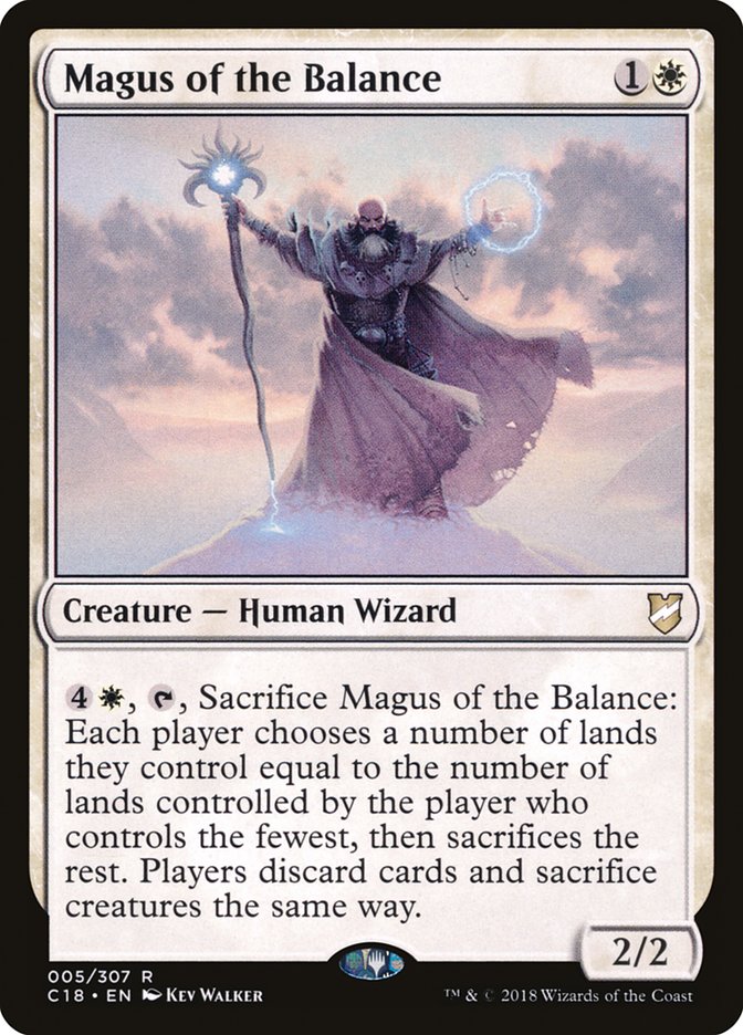 Magus of the Balance (Commander 2018 #5)