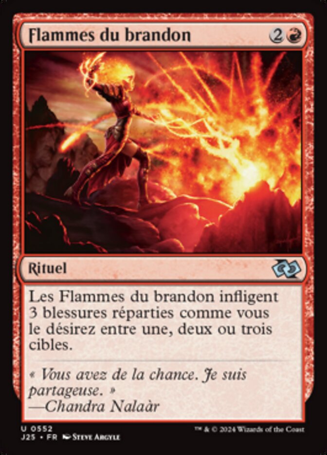 Flammes du brandon