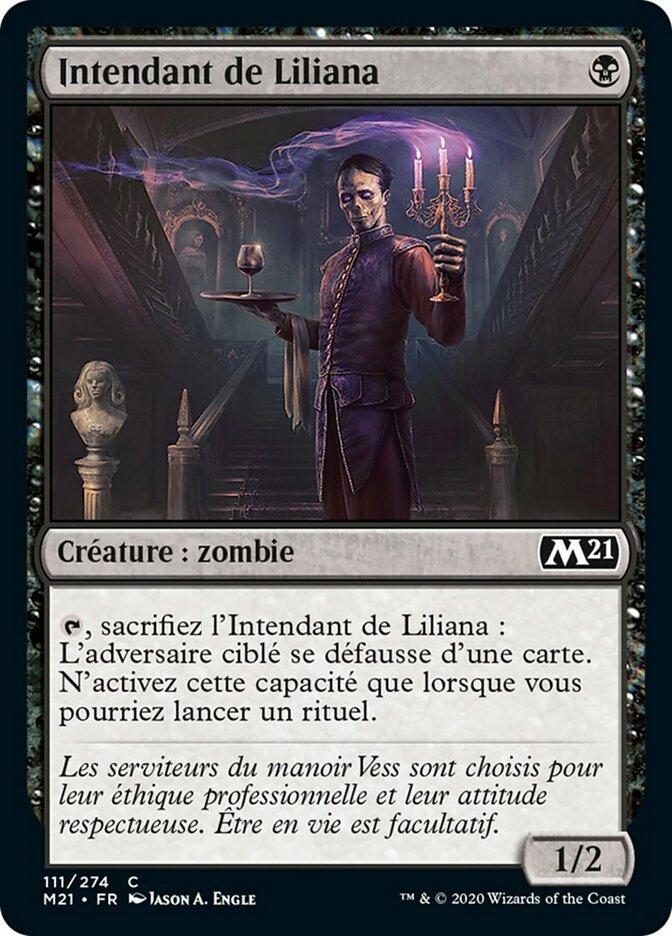Liliana's Steward (Core Set 2021 #111)