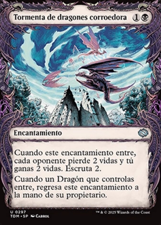 Tormenta de dragones corroedora