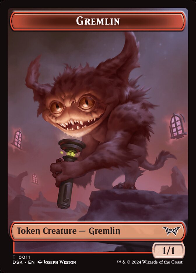 Gremlin (Duskmourn: House of Horror Tokens #11)