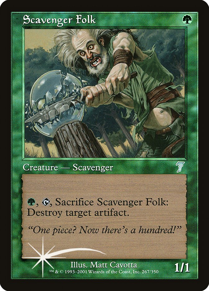 Scavenger Folk (Seventh Edition #267★)