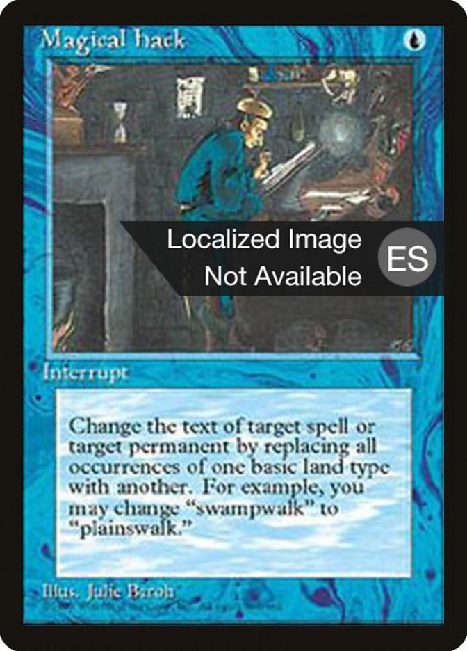 Magical Hack (Fourth Edition Foreign Black Border #83)