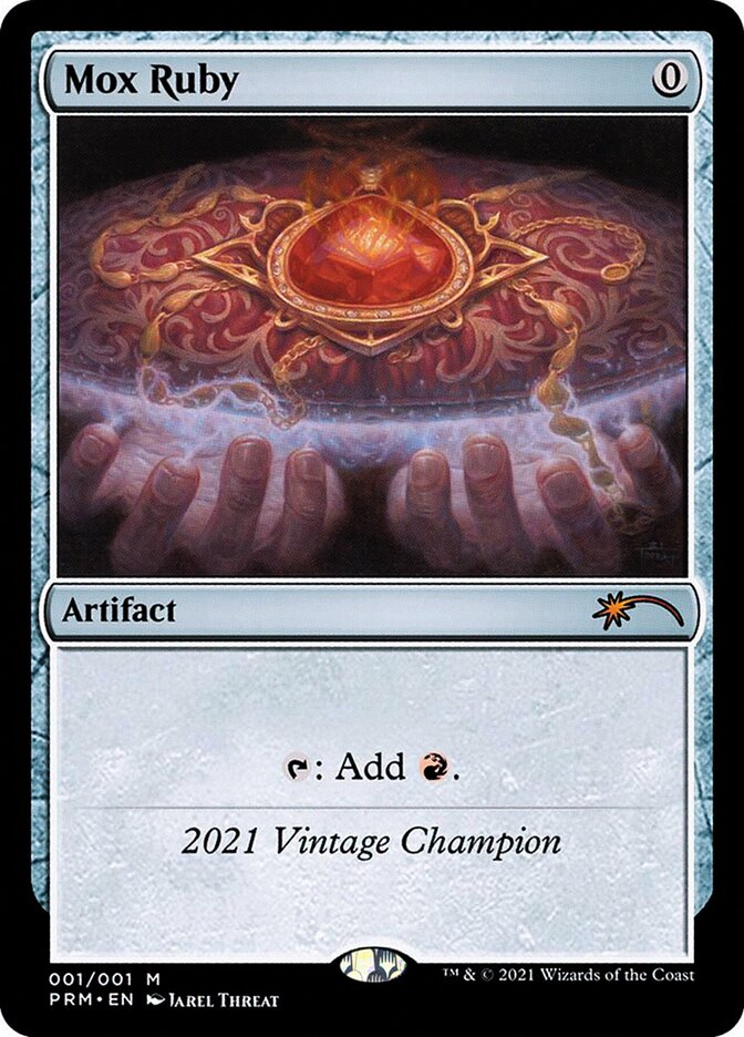 Mox Ruby · Vintage Championship (OVNT) #2021C · Scryfall Magic The 