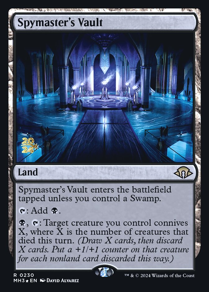 Spymaster's Vault (Modern Horizons 3 Promos #230s)