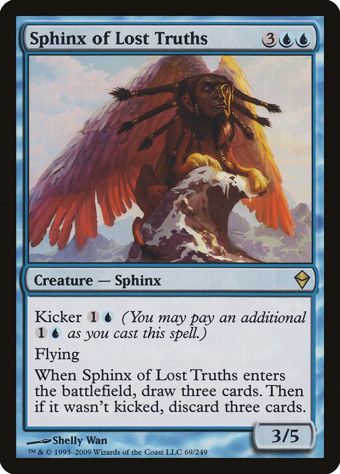 Sphinx of Lost Truths (Zendikar #69)