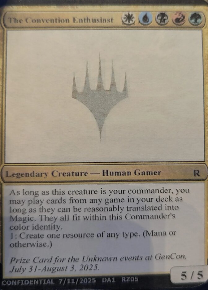 The Convention Enthusiast MTG card