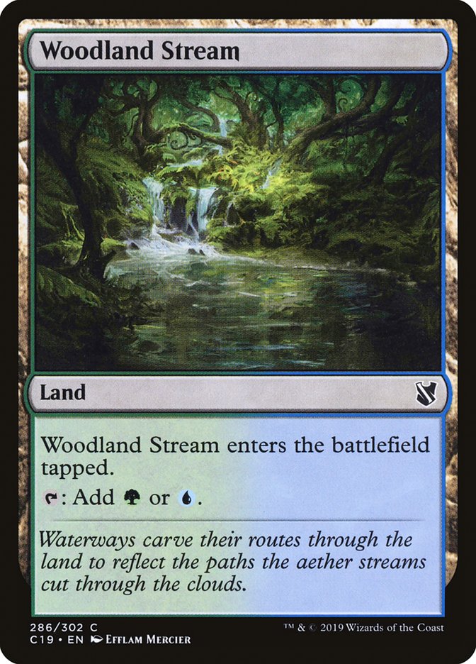 Woodland Stream (Commander 2019 #286)