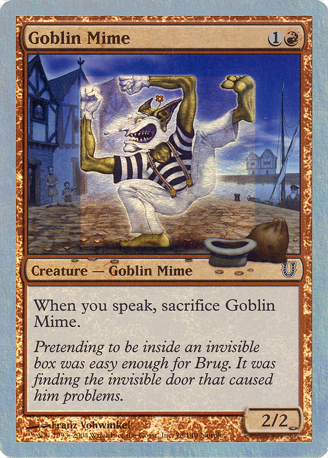 Goblin Mime (Unhinged #78★)
