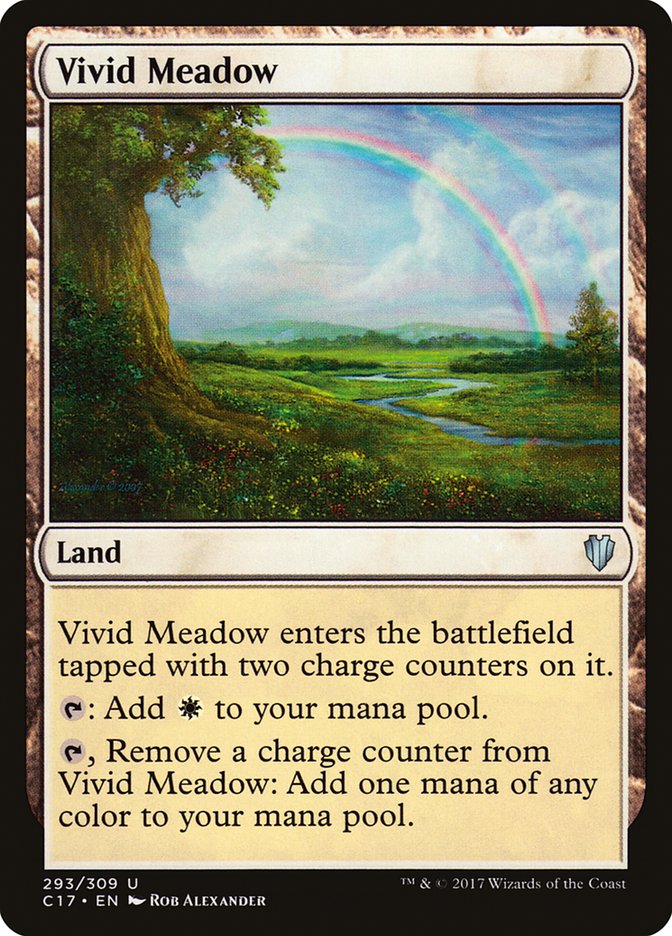 Vivid Meadow (Commander 2017 #293)