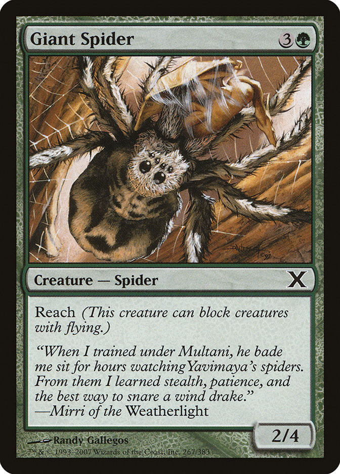 Giant Spider (Tenth Edition #267)