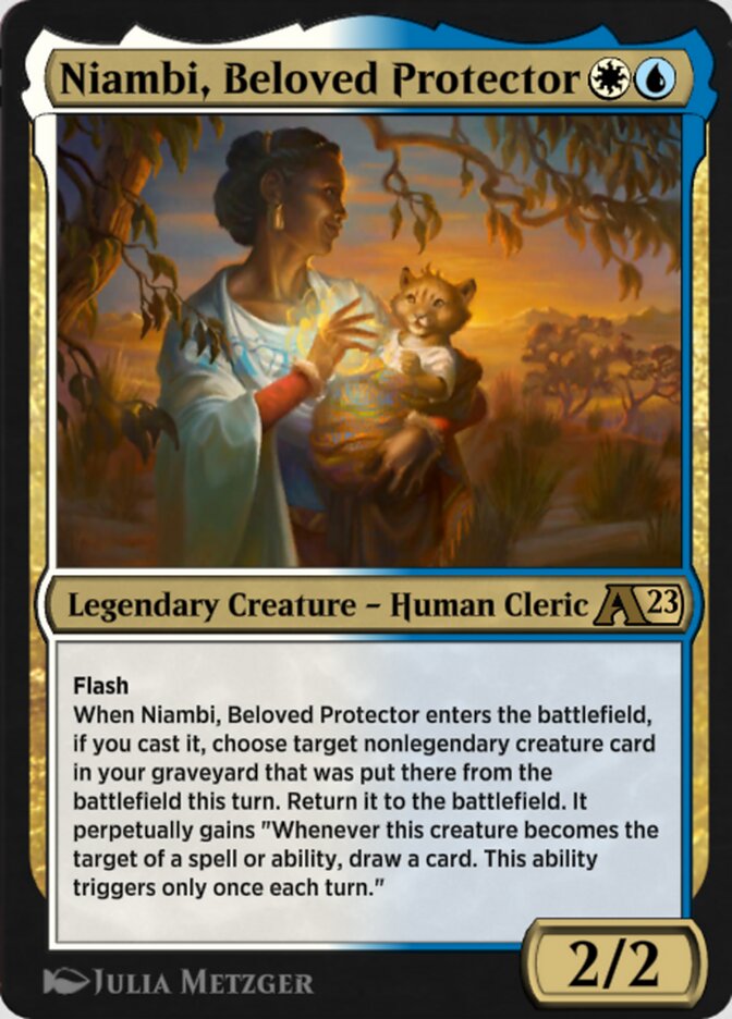Niambi, Beloved Protector (Alchemy: Dominaria #24)