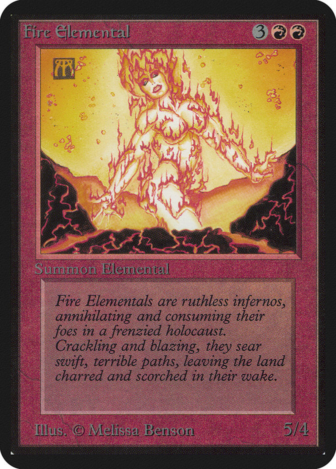 Fire Elemental (Limited Edition Alpha #148)