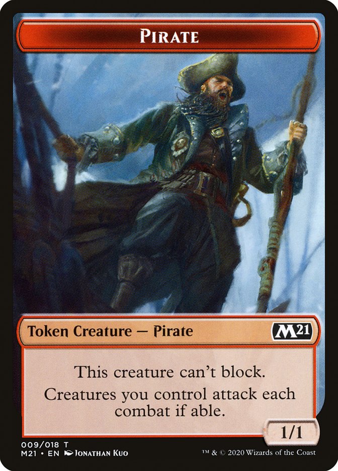 Pirate (Core Set 2021 Tokens #9)