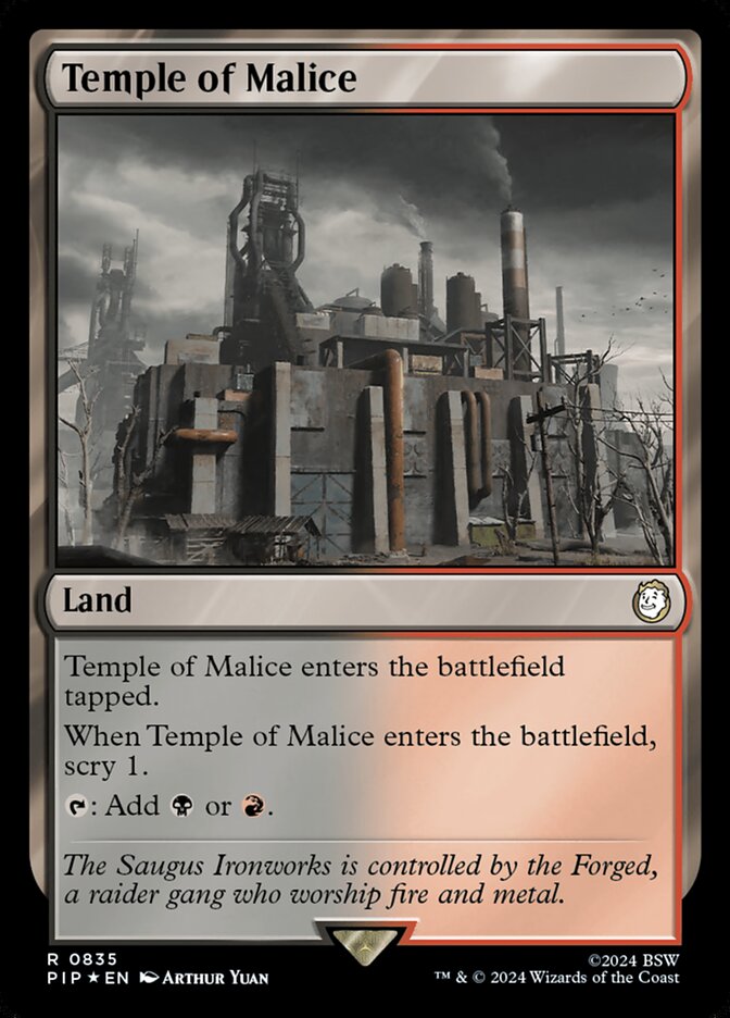 Temple of Malice (Fallout #835)