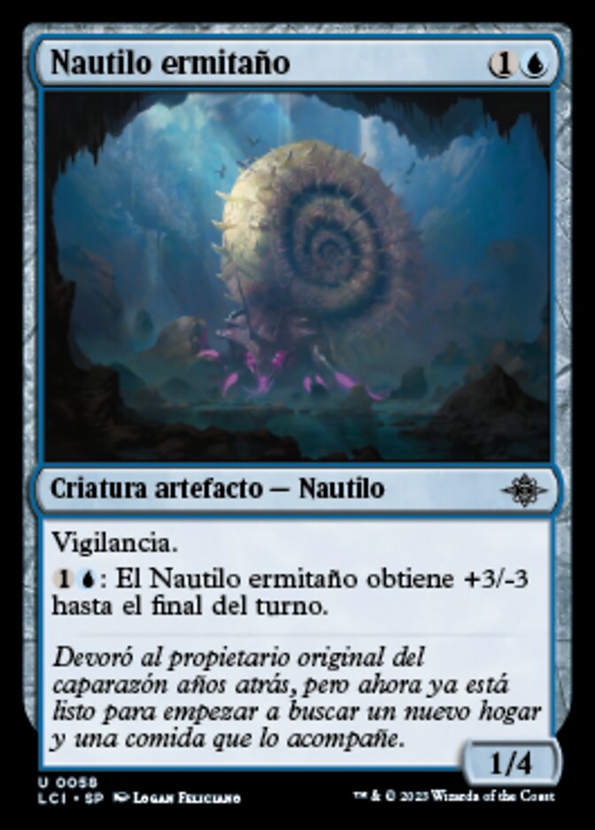 Hermitic Nautilus (The Lost Caverns of Ixalan #58)
