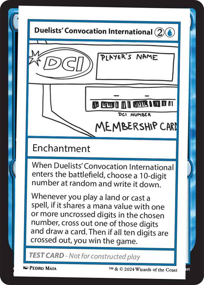 Duelists' Convocation International (Mystery Booster 2 #293)