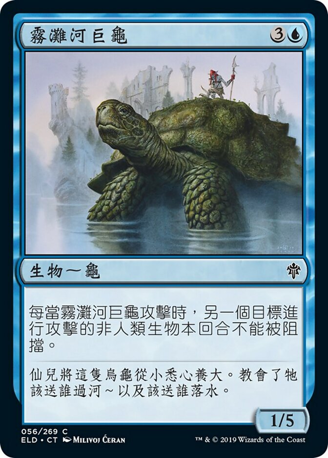 霧灘河巨龜