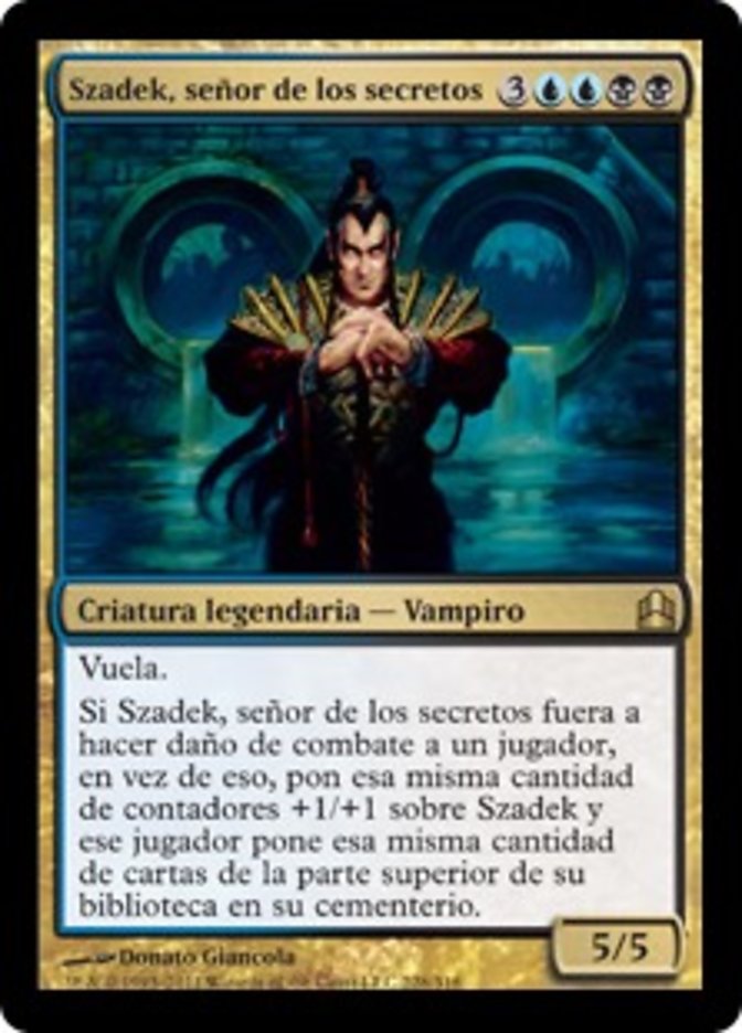 Szadek, Lord of Secrets (Commander 2011 #228)
