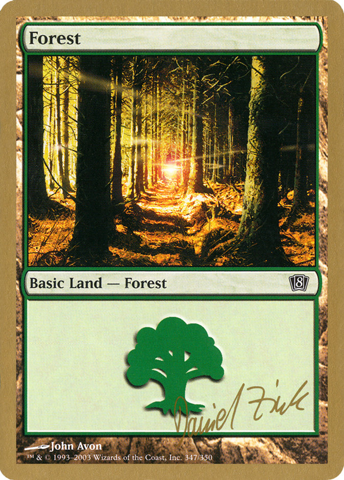 Forest (World Championship Decks 2003 #dz347)