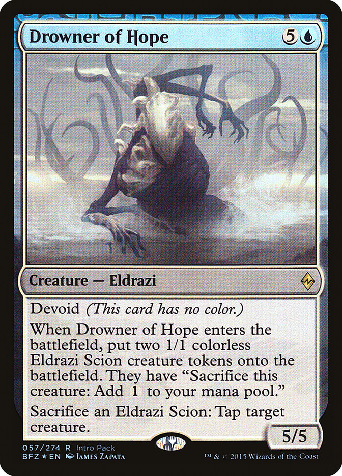 Drowner of Hope (Battle for Zendikar Promos #57)