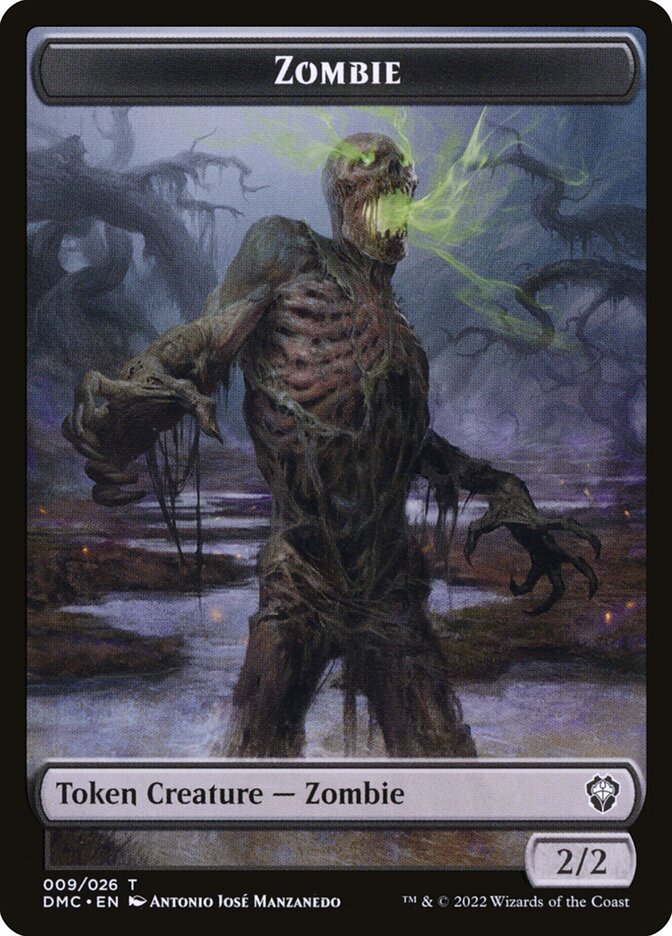 Zombie (Dominaria United Tokens #9)